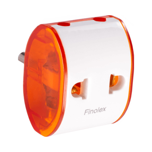 2 Pin Multiplug - Color: White