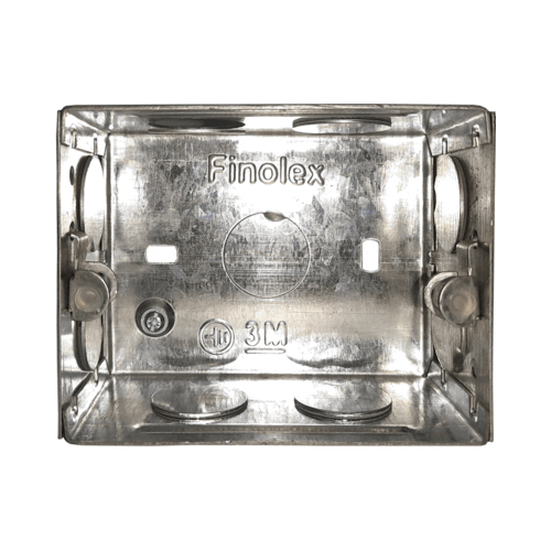 3 Module Universal Gi Metal Box - Dimension (L*W*H): 100X75X50 Millimeter (Mm)