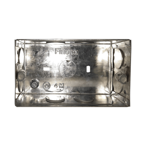 4 Module Gi Metal Box - Dimension (L*W*H): 134X75X50 Millimeter (Mm)