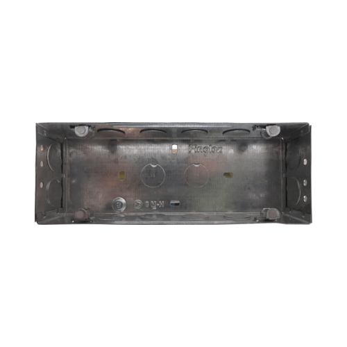8 Module Horizontal Gi Metal Box - Dimension (L*W*H): 228X80X50 Millimeter (Mm)