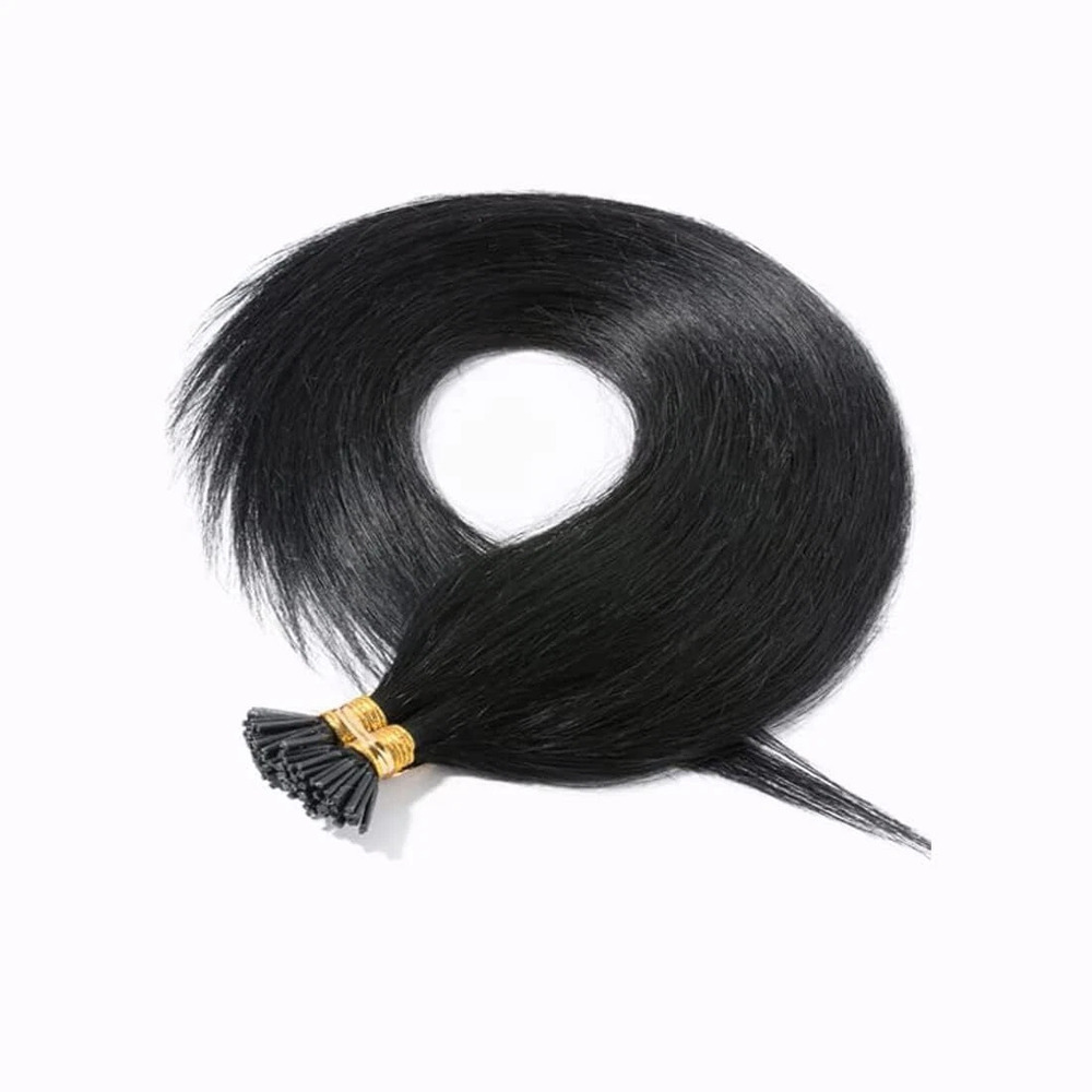 Hair Extensions I Tip 100% Real Remy Indian Human Hair 20 Inch