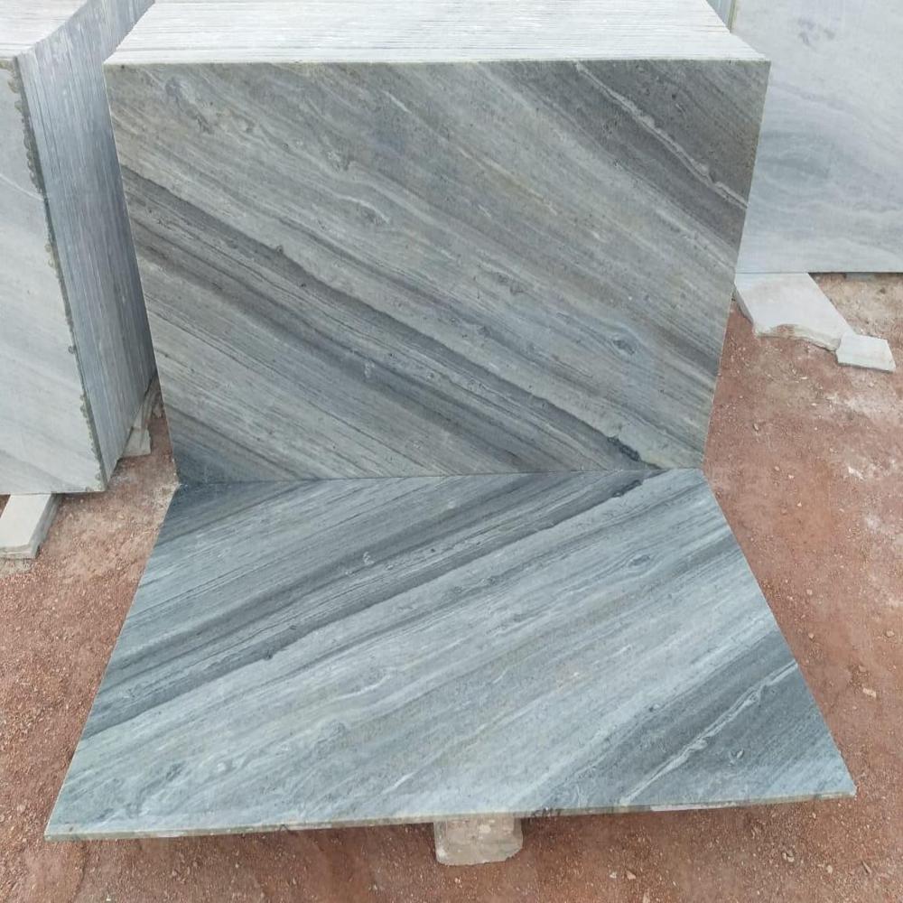 Marble Slab - Rectangular Standard Size, Eco-friendly White Handmade Marble, Polished Finish For Sophisticated Home Interiors