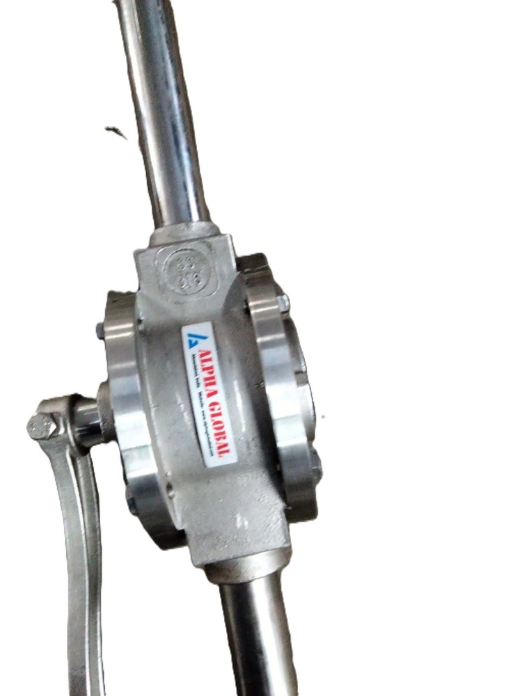 SS Hand Operated Barrel Pump