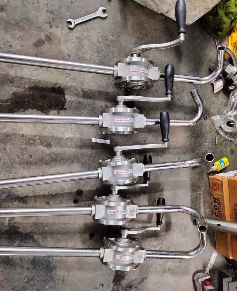 SS Hand Operated Barrel Pump
