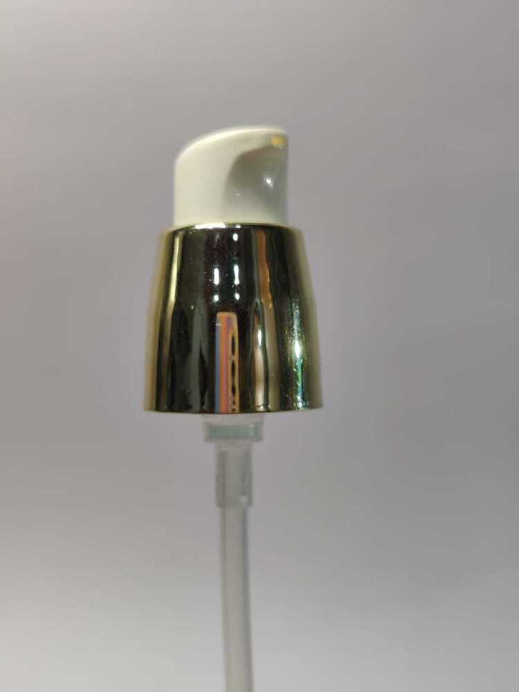 20MM DOUBLE WALL CREAM PUMP (GOLDEN SLEEVES)
