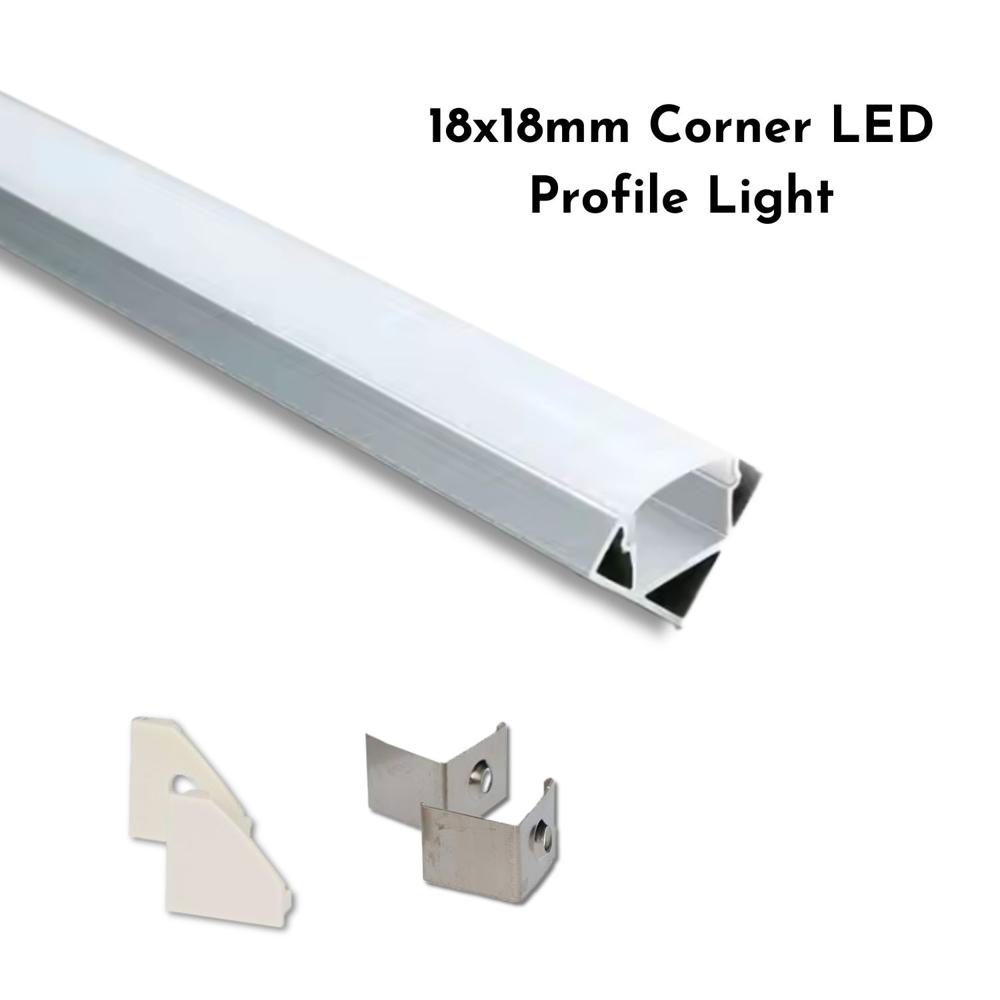 18 x 18 Corner Led Profile Light
