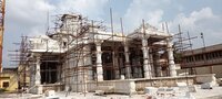 outdoor makrana white marble temple