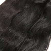 Natural Wave Virgin Hair Extensions, 100% Indian Human Virgin Hair Weave