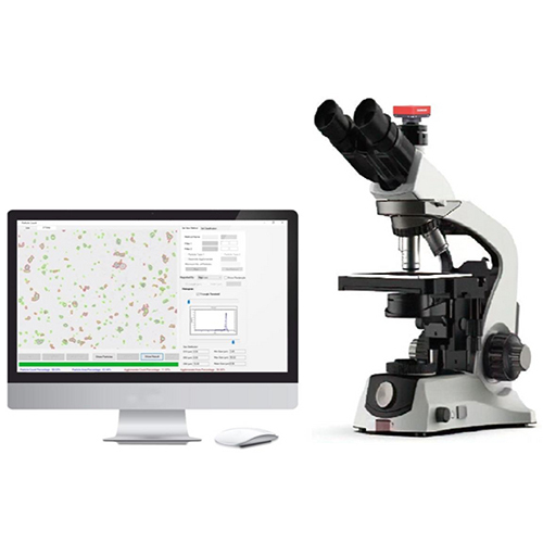 Particle Analysis System With Manual Stage Microscope
