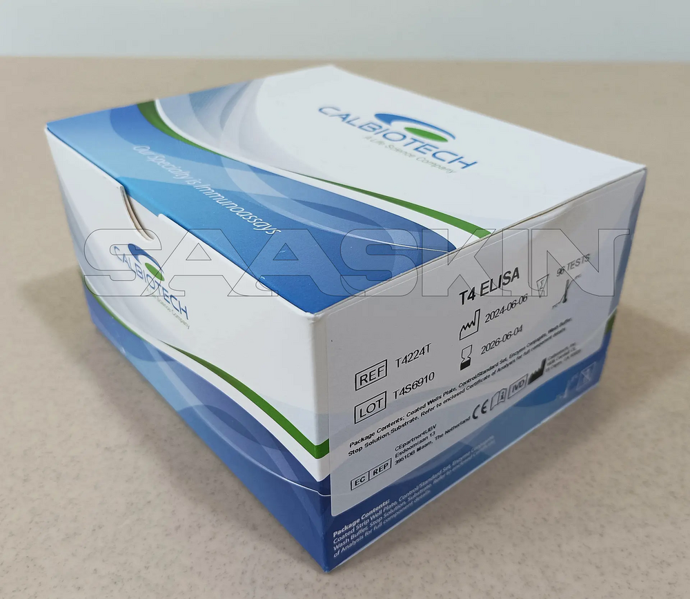 Calbiotech Thyroxine (T4) Elisa - Color: Multicolor (Kit Components)