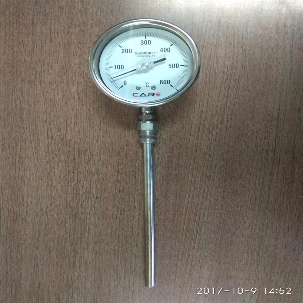Bimetallic Temperature Gauge - Color: Ss