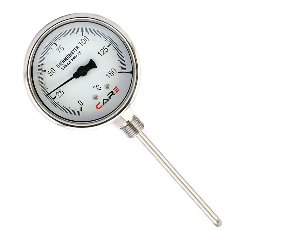 Bimetallic Temperature Gauge - Color: Ss