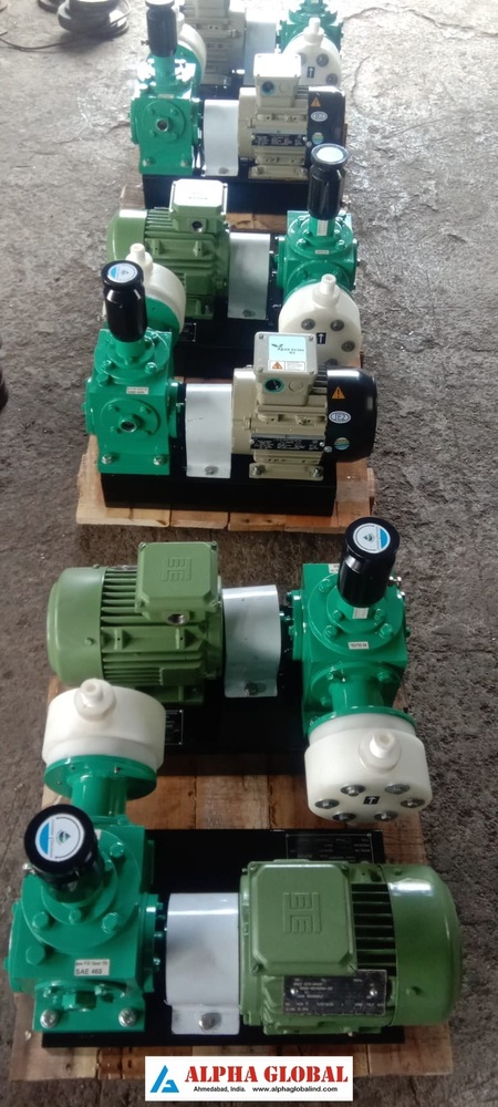 Pp Mech Diapragm Type Dosing Pump - Color: Blue