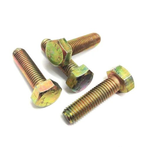 Yellow Zinc Plated Screw