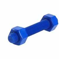 B7 Ptfe Coated Bolts - Color: Blue