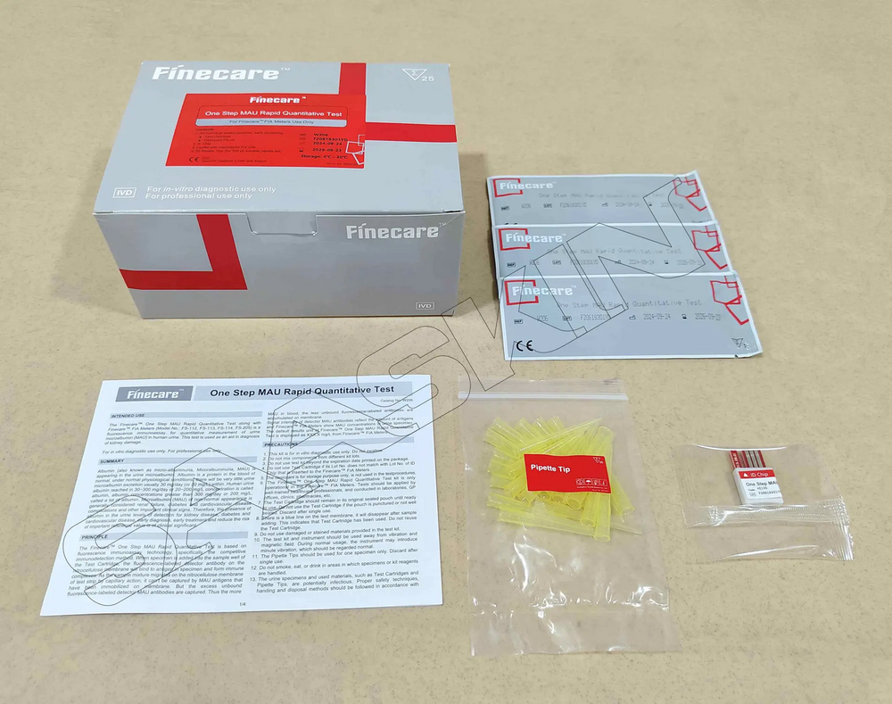 Wondfo Finecare One Step MAU Rapid Quantitative Test