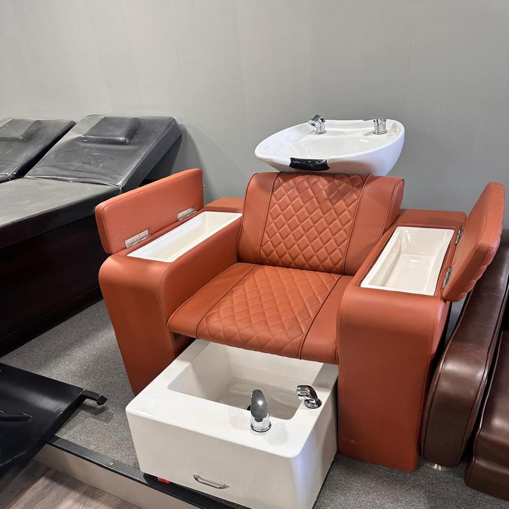 3 IN 1 SHAMPOO STATION , MANICURE & PEDICURE CHAIR