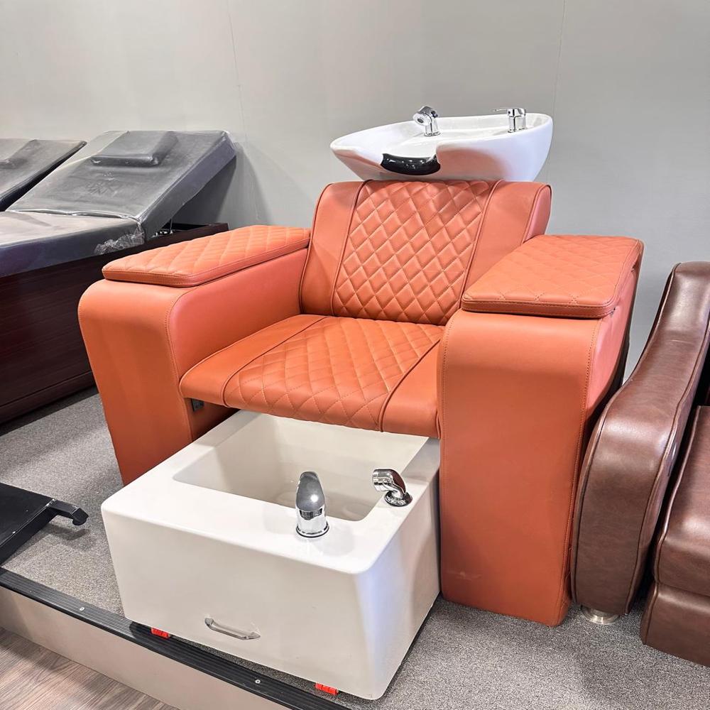 3 IN 1 SHAMPOO STATION , MANICURE & PEDICURE CHAIR