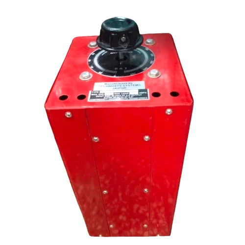 2 Amp Three Phase Industrial Enclose Variac Dimmer - Color: Red