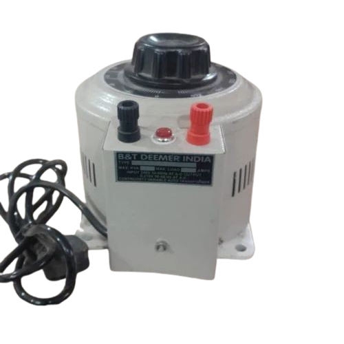 2.5kva 10 Amp सिंगल फेज एनक्लोज्ड टाइप थ्री फेज वेरिएबल ट्रांसफार्मर