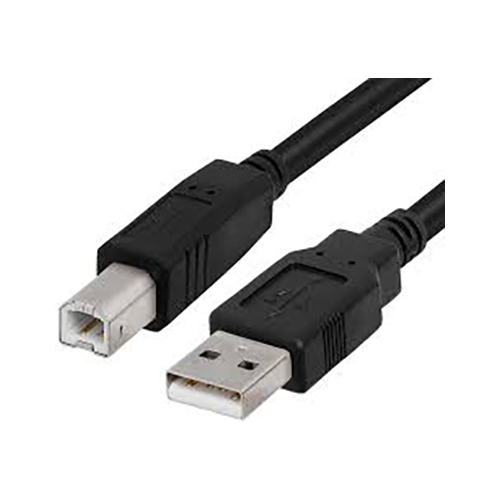 Usb To Printer Cables - Color: Black