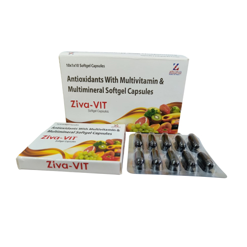 Antioxidant With Multivitamin And Multimineral Softgel Capsules - Storage Instructions: Cool & Dry Place