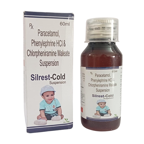 60Ml Paracetamol Phenylephrine Hcl And Chlorpheniramine Maleate Suspension - Dosage Form: Syrup