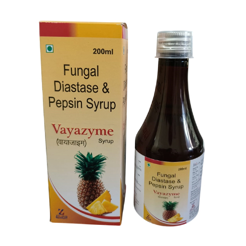 200Ml Fungal Diastase And Pepsin Syrup - Physical Form: Liquid