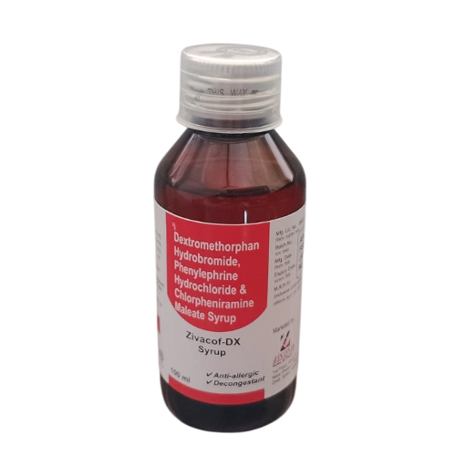 Dextromethorphn Hydrobromide Phenylephrine Hydrochloride And Chlorpheniramide Maleate Syrup - Physical Form: Liquid