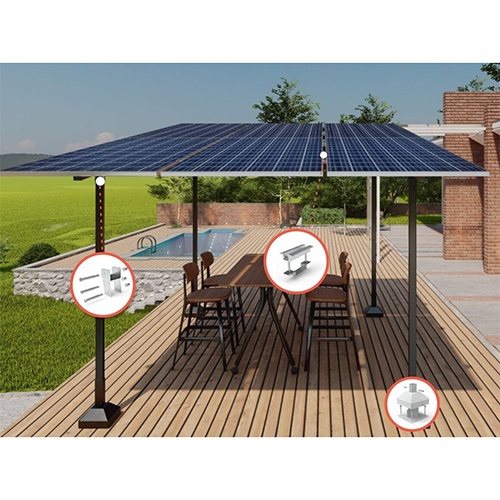 Ojas 3Kw Solar Structure - Application: Industrial
