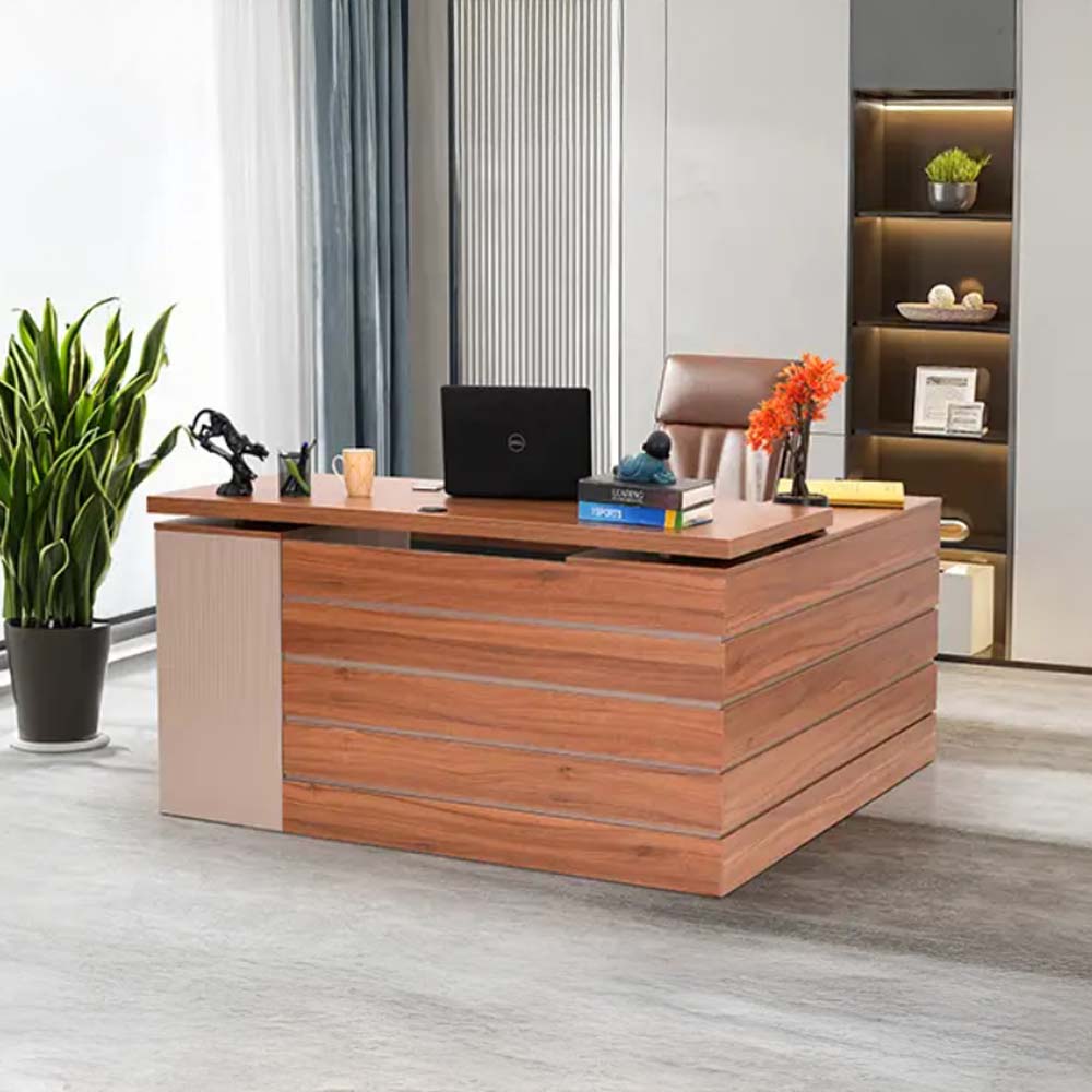 Royaloak Genting Malaysian Boss Table 1.6M - Of6605-1.6 - Color: Brown