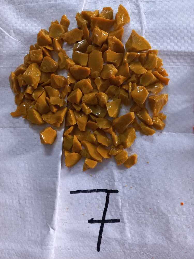Orange color beautyfull opaque glass crushed cullet chips and aggregate