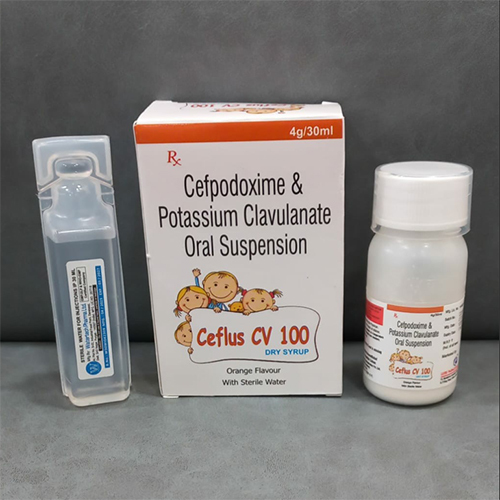 Cefpodoxime And Potassium Clavulanate Oral Suspension 4g-30ml
