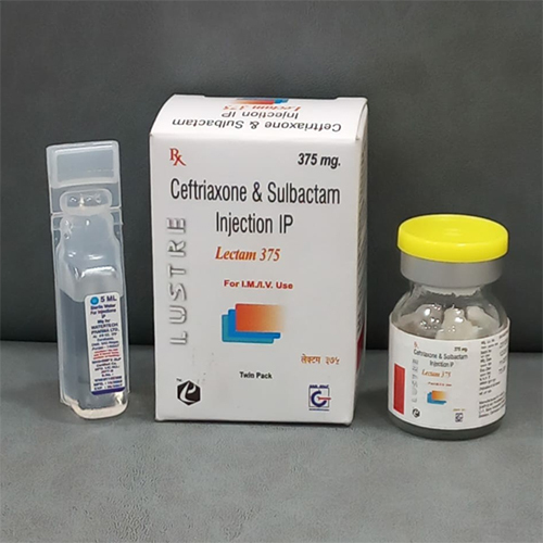 Ceftriaxone And Sulbactam Injection IP 375 gm