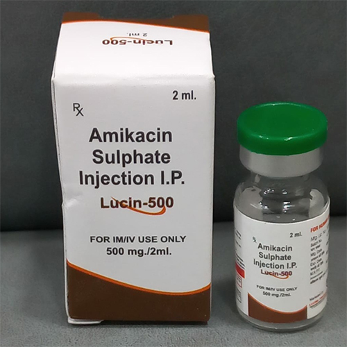 Amikacin Sulphate Injectin IP 500 mg