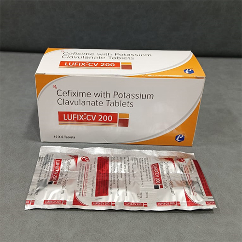 Cefixime With Potassium Clavulanate Tablets