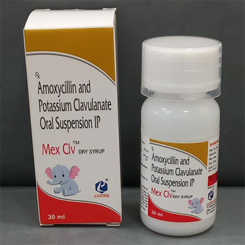 Amoxycillin And Potassium Clavulanate Oral Suspension IP 30 ml