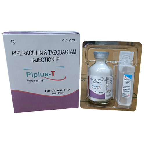 Piperacillin And Tazobactam Injection IP 4.5 gm