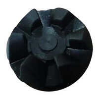 Sujata Rubber Coupler - Color: Black