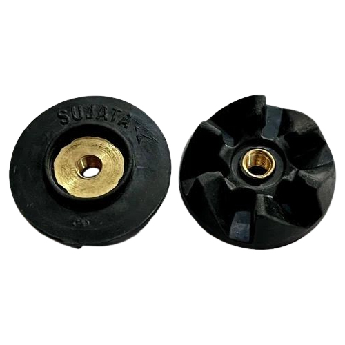 Sujata Rubber Coupler - Color: Black