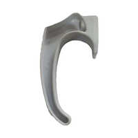 White Plastic Jar Handle - Hardness: Rigid