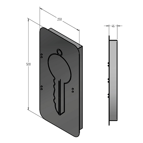 Key Holder - 15 Bearer