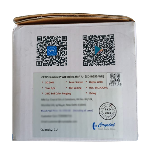 Dc-ib252-wr 2 Mp Ip Camera - Application: Outdoor