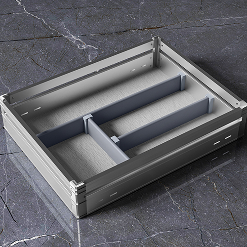 4 Inch Modular Kitchen Cutlery Basket