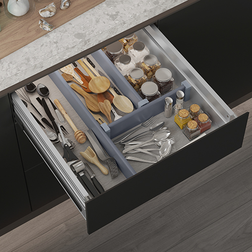 4 Inch Modular Kitchen Cutlery Basket