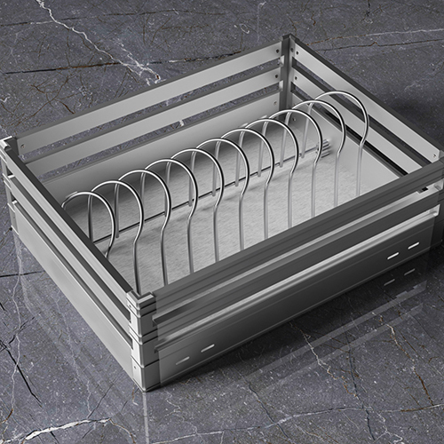 6 Inch Modular Kitchen Dish Basket
