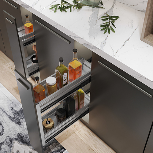 Dp2 Tier Modular Kitchen Basket - Assembly: Carpenter Assembly