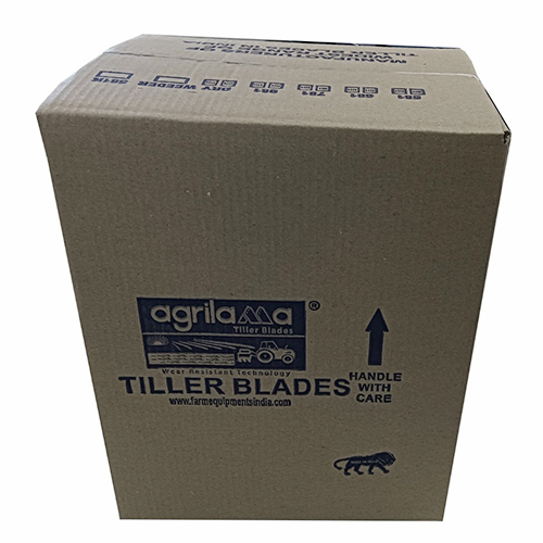 5 Ply Single Color Printed Carton Box - Color: Brown