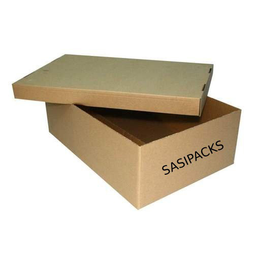 Top And Bottom Type Carton Box - Color: Brown