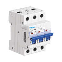 Triple Pole (b Curve) Mcb - Plastic Material: Plastic